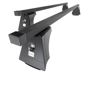 Barres de toit en acier adapté pour Toyota Avensis mk III Break (2009-2019) - Po