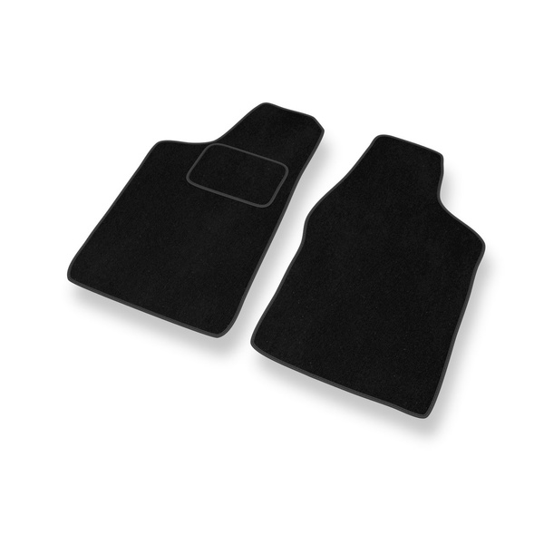 Tapis de Sol Velours adapté pour Opel Frontera A SUV (1992-1998) - Premium tapis de voiture - noir