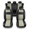 Housses de siège adaptées pour Peugeot 308 I, II, III (2007-....) - housse siege voiture universelles - couverture siege - XL-BE