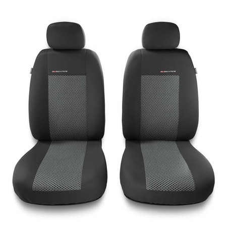 Housses de siège adaptées pour Peugeot 208 I, II (2012-....) - housse siege voiture universelles - couverture siege - 2UNE-2