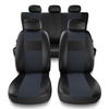 Housses de siège adaptées pour Peugeot 407 (2004-2011) - housse siege voiture universelles - couverture siege - EXL-6