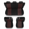 Housses de siège adaptées pour Alfa Romeo 156 I, II (1997-2007) - housse siege voiture universelles - couverture siege - PF-RD