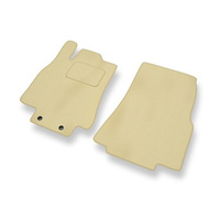 Tapis de Sol Velours adapté pour Mercedes-Benz Classe B W245 (2005-2011) - Premium tapis de voiture - beige