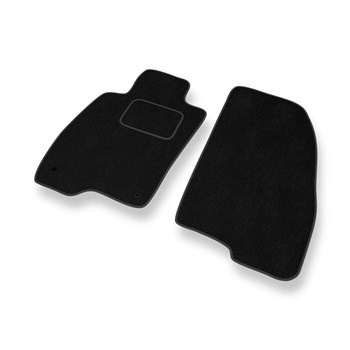 Tapis de Sol Velours adapté pour Alfa Romeo MiTo (2008-2018) - Premium tapis de voiture - noir