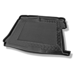 Tapis de coffre adapté pour Peugeot Partner I Van (1998-2007) - bac de coffre - protection de coffre voiture - 5 places; avec modubox