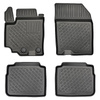 Tapis de sol en TPE adapté pour Suzuki SX4 II S-Cross Crossover (09.2013-2019) - tapis de voiture - noir