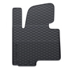 Tapis de sol en caoutchouc adapté pour Hyundai ix35 SUV (2009-2015) - tapis de voiture - noir - 4 pcs.