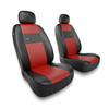 Housses de siège avant adaptées pour Seat Ateca (2016-2019) - housse siege voiture universelles - couverture siege conducteur - 2XL-RD