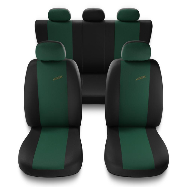 Housses de siège adaptées pour Fiat 500X (2014-2024) - housse siege voiture universelles - couverture siege - X.R-GR