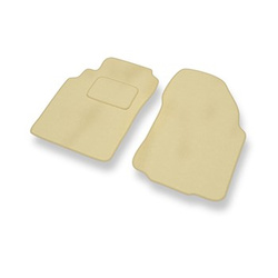 Tapis de Sol Velours adapté pour Nissan Primera II P11 Break, Liftback, Berline (1995-2002) - Premium tapis de voiture - beige