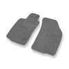 Tapis de Sol Velours adapté pour Alfa Romeo GT Coupé (2003-2010) - Premium tapis de voiture - gris