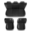 Housses de siège adaptées pour Seat Toledo I, II, III, IV (1991-2019) - housse siege voiture universelles - couverture siege - EXL-1