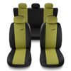 Housses de siège adaptées pour Audi A4 B5, B6, B7, B8, B9 (1995-2024) - housse siege voiture universelles - couverture siege - X.R-Y