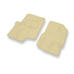 Tapis de Sol Velours adapté pour Saab 9-7X I SUV (2005-2009) - Premium tapis de voiture - beige