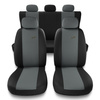 Housses de siège adaptées pour Peugeot 307 I, II (2001-2012) - housse siege voiture universelles - couverture siege - X.R-G2