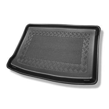 Tapis de coffre adapté pour Hyundai i20 GB Active Hayon (01.2016-07.2020) - bac de coffre - protection de coffre voiture - coffre supérieur (avec plancher multi-fonctions)