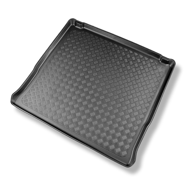 Tapis de coffre adapté pour Fiat Talento Van (2016-....) - bac de coffre - protection de coffre voiture - version pour le transport de passagers (break / tour); derriere 3e rangée de sieges; version longue (Long); sièges non coulissants, montés sur croche