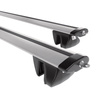 Barres de toit en aluminium adapté pour Ford Grand Tourneo Connect Ludospace (2019-....) - Porte-Bagages de Voiture argent - rails intégrés