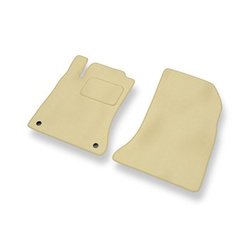 Tapis de Sol Velours adapté pour Mercedes-Benz GLA X156 SUV (2013-2019) - Premium tapis de voiture - beige