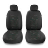 Housses de siège avant adaptées pour Audi A4 B5, B6, B7, B8, B9 (1995-2024) - housse siege voiture universelles - couverture siege conducteur - 2UNE-GR