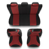 Housses de siège adaptées pour Hyundai Terracan (2001-2006) - housse siege voiture universelles - couverture siege - TR-RD