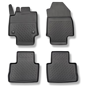 Tapis de sol en TPE adapté pour Toyota RAV4 V SUV (01.2019-....) - avec boîte ma