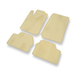 Tapis de Sol Velours adapté pour Opel Vectra B Caravan, Hayon, Berline (1995-2002) - Premium tapis de voiture - beige