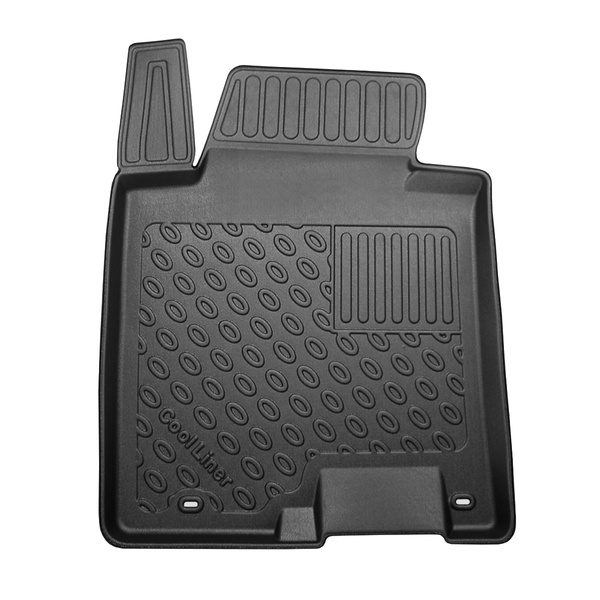 Kit tapis de coffre et tapis de voiture TPE PREMIUM pour: Kia Ceed II Hayon (05.2012-05.2018) - coffre supérieur (derri?re le rangement)