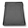 Tapis de coffre adapté pour Mercedes-Benz Vito W639 Van (08.2003-09.2014) - bac de coffre - protection de coffre voiture - pour l'espace derriere 2e rangée de sieges (3e rangée dans la voiture ou enlevée); Long Combi (empattement 3.200 mm, longueur du véh