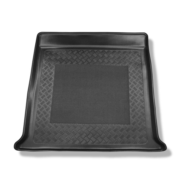 Tapis de coffre adapté pour Mercedes-Benz Citan W415 Tourer (10.2012-08.2021) - bac de coffre - protection de coffre voiture - 5 places; empattement 3.081 mm; version extra longue