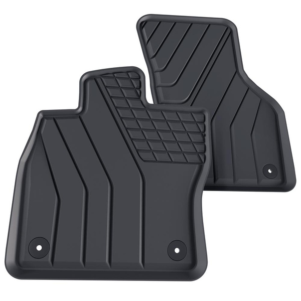 Tapis de sol en TPE adapté pour Volkswagen Golf Sportsvan Monospace (2014-2020) - tapis de voiture - noir