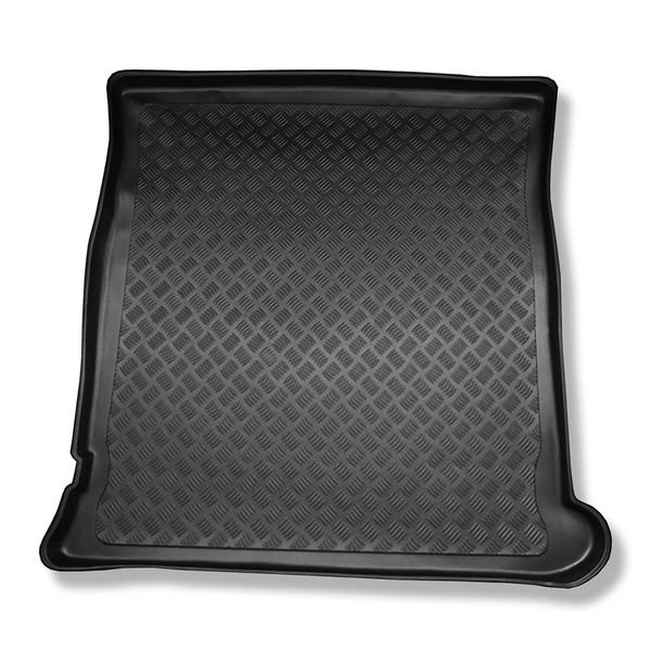 Tapis de coffre adapté pour Seat Alhambra I Van (1995-08.2010) - bac de coffre - protection de coffre voiture - 5/7 places; 3e rangée de sieges démontée
