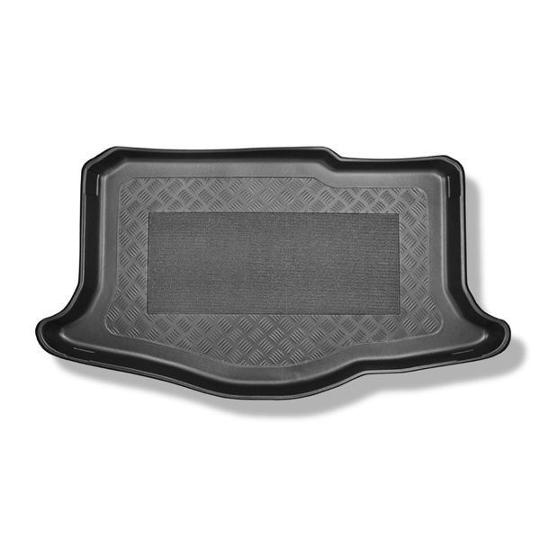 Tapis de coffre adapté pour Ssangyong Tivoli SUV (03.2015-2018) - bac de coffre - protection de coffre voiture - coffre inférieur (sans plancher multi-fonctions)