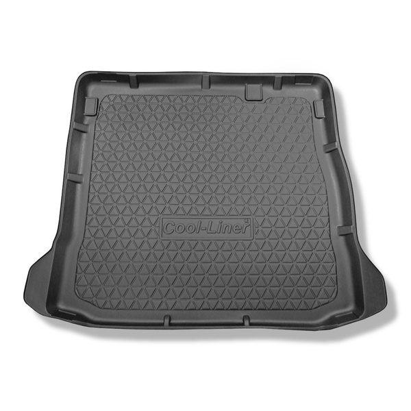 Tapis de coffre adapté pour Renault Grand Scenic III Monospace (04.2009-11.2016) - bac de coffre - protection de coffre voiture - 5 places