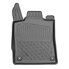 Tapis de sol en TPE adapté pour Citroen C5 X SUV (05.2022-....) - aussi pour Plug-in Hybrid - tapis de voiture - noir