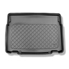 Tapis de coffre adapté pour Citroen C3 Aircross II SUV (11.2017-2024) - bac de coffre - protection de coffre voiture - coffre inférieur; plancher amovible en la position la plus basse ou sans plancher amovible du coffre; sièges arrière rabattables et coul