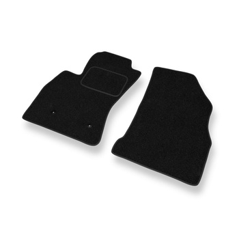 Tapis de Sol Feutres adapté pour Fiat Doblo II (2010-2022) - tapis de voiture - noir