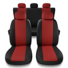 Housses de siège adaptées pour Peugeot 207 (2006-2013) - housse siege voiture universelles - couverture siege - X.R-RD