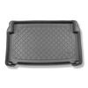 Tapis de coffre adapté pour Opel Mokka-e SUV (02.2021-....) - bac de coffre - protection de coffre voiture - coffre inférieur; sous / sans plancher amovible du coffre