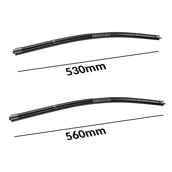 Balais d'essuie-glace de pare-brise adaptés pour Audi A6 S6 C4, C5 Avant, Berline (06.1994-01.2005) - balais plat