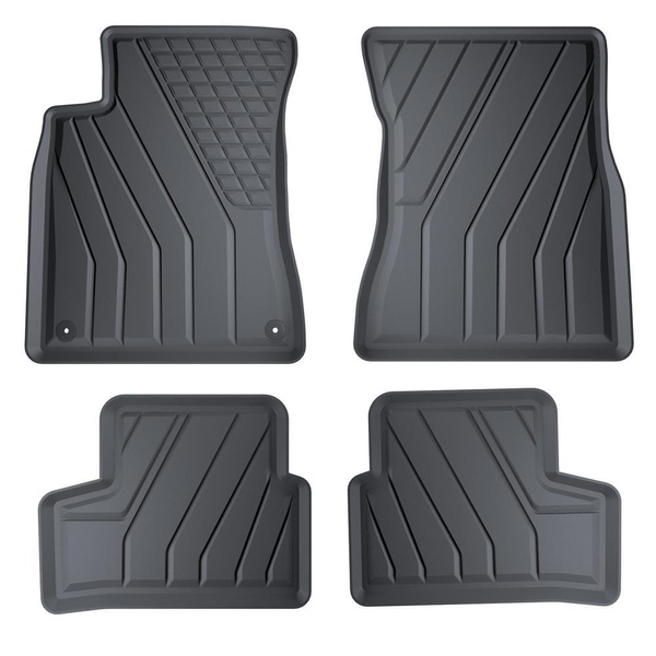 Tapis de sol en TPE adapté pour Mercedes-Benz GLB X247 SUV (2019-....) - tapis de voiture - noir