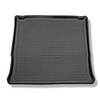 Tapis de coffre adapté pour Renault Trafic III Van (09.2014-....) - bac de coffre - protection de coffre voiture - version longue (Long); version pour le transport de passagers (break / tour); derriere 3e rangée de sieges; sièges non coulissants, montés s