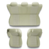 Housses de siège adaptées pour Audi A4 B5, B6, B7, B8, B9 (1995-2024) - housse siege voiture universelles - couverture siege - MD-8