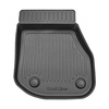 Tapis de sol en TPE adapté pour BMW iX1 U11 SUV (11.2022-....) - tapis de voiture - noir