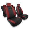 Housses de siège adaptées pour Audi A4 B5, B6, B7, B8, B9 (1995-2024) - housse siege voiture universelles - couverture siege - TG-RD