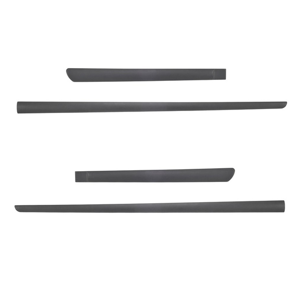 Plaques noires latérales de voiture Mitsubishi Lancer Evo IX Berline (2005-2007)