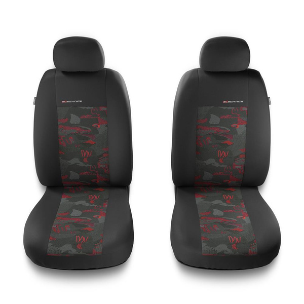 Housses de siège adaptées pour Audi Q7 I, II (2005-....) - housse siege voiture universelles - couverture siege - 2UNE-RD