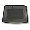 Tapis de coffre adapté pour Volkswagen Golf VI 5K Comfortline Hayon (09.2008-09.2012) - bac de coffre - protection de coffre voiture - avec roue de secours à usage temporaire ou kit de réparation
