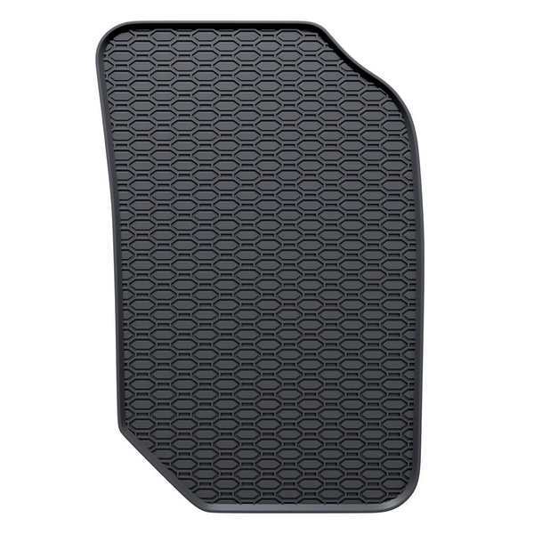 Tapis de sol en caoutchouc adapté pour Peugeot 2008 II SUV (2019-....) - tapis de voiture - noir - 4 pcs.