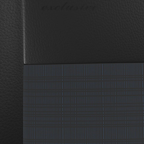 Housses de siège adaptées pour Daihatsu Cuore V, VI, VII (1999-2018) - housse siege voiture universelles - couverture siege - EXL-6